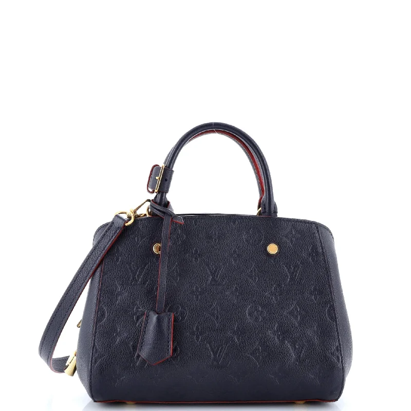 Montaigne Handbag Monogram Empreinte Leather BB