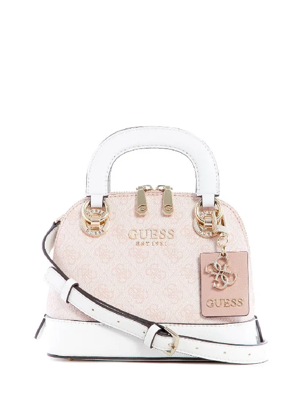 Guess crossbody bags for travelPink Cathleen Small Dome Satchel