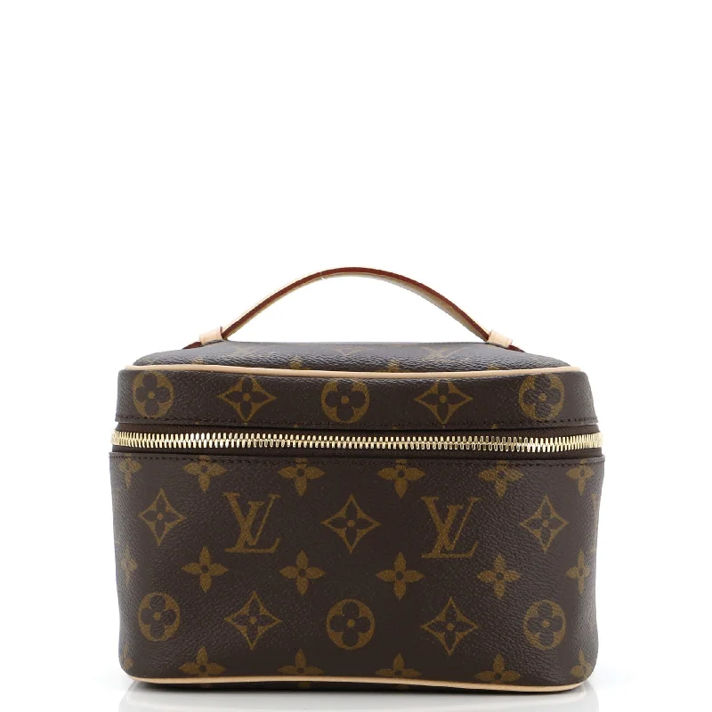 Nice Vanity Case Monogram Canvas Mini