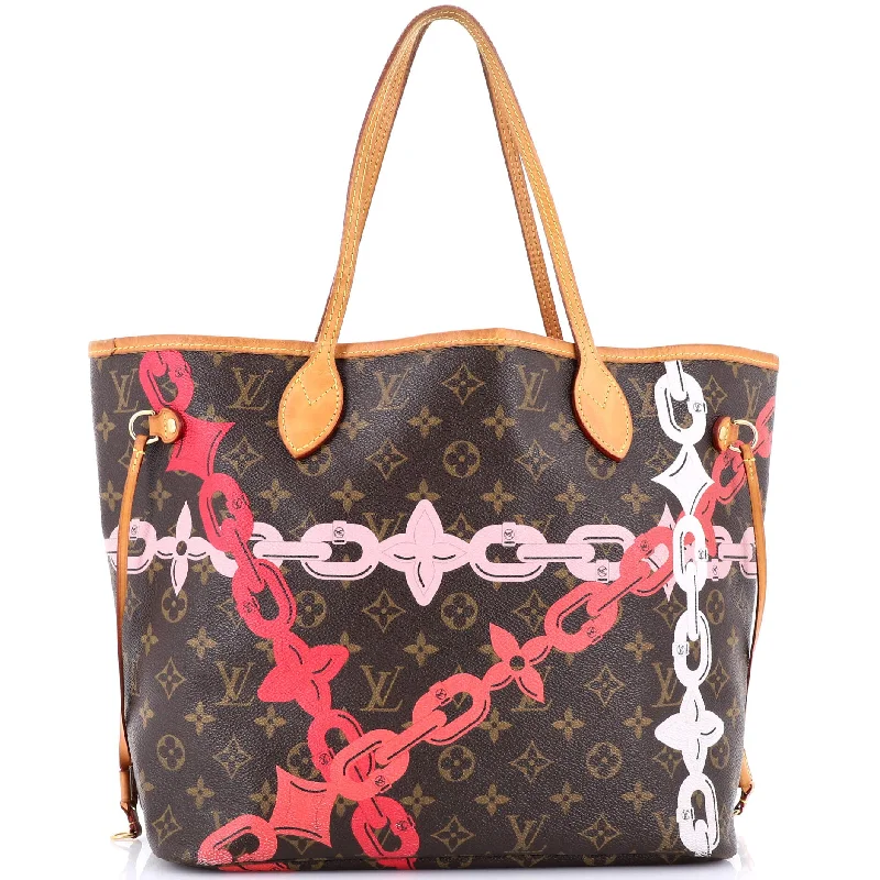 Neverfull NM Tote Limited Edition Bay Monogram Canvas MM