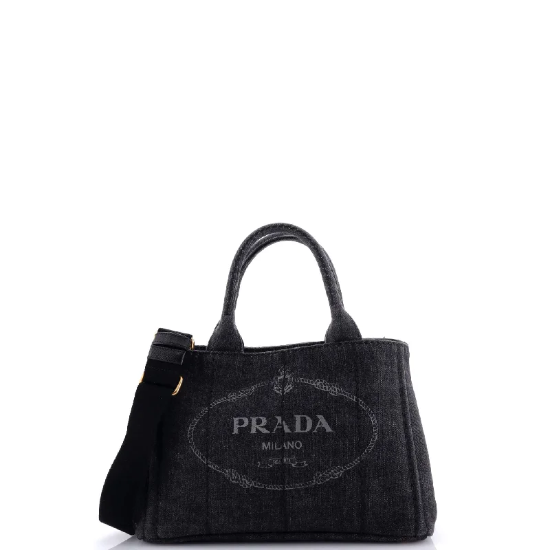 Canapa Convertible Tote Denim Mini