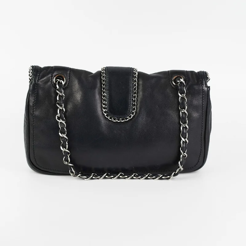 Chanel Black Seasonal Lambskin Flap Bag