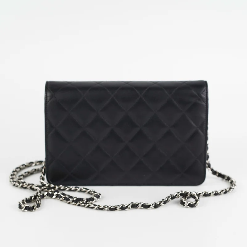 Chanel Wallet on Chain WOC Black