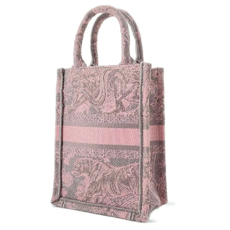 Dior Dioriviera Book Tote Phone Bag Pink S5555CRGO_M89E Canvas Size Mini