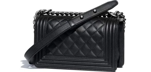 Chanel Boy Medium Handbag Black