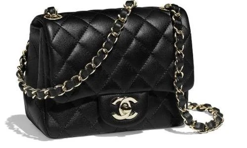 Chanel Classic Flap Maxi Black Lambskin-Gold Tone Metal