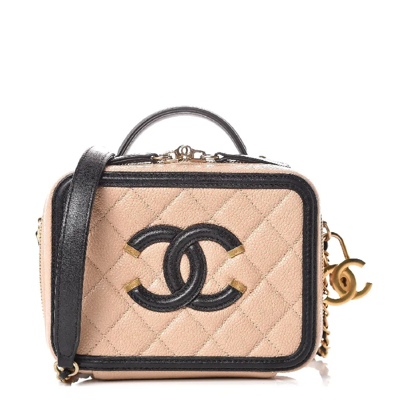 Chanel Medium Vanity Case Beige