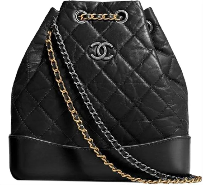 Chanel Small Gabrielle Backpack Black