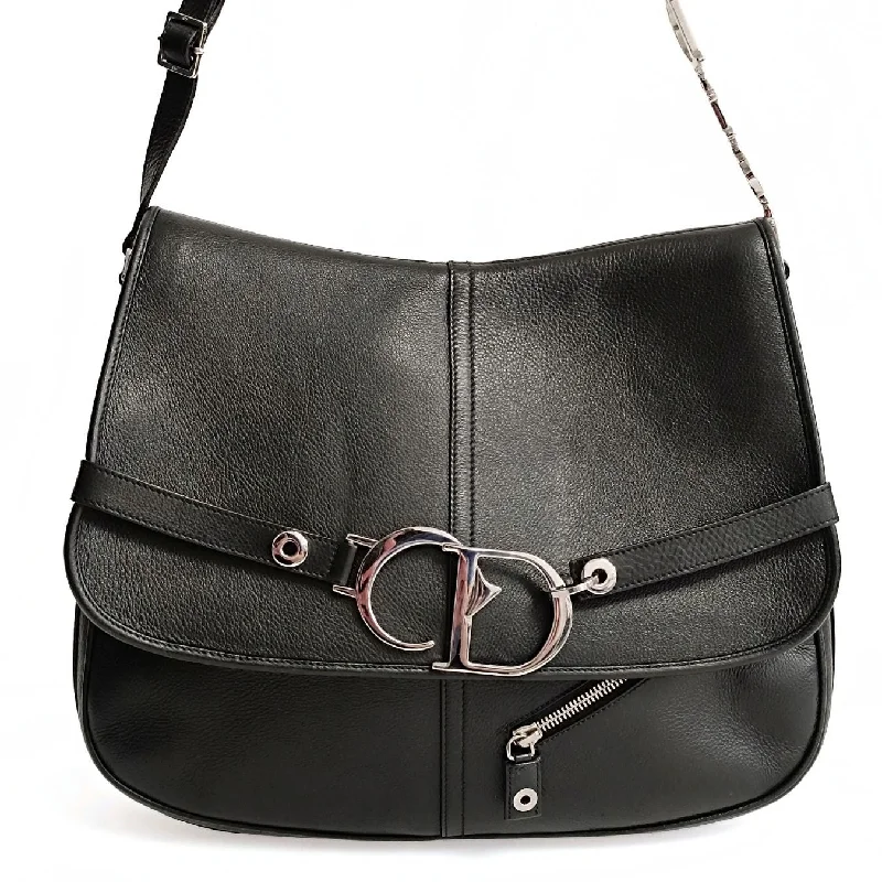 DIOR Dior Dior Saddle large shoulder bag in black leather