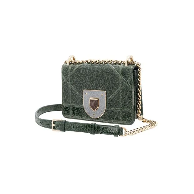 DIOR Green Deerskin ama Club Bag