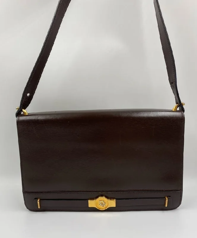 Vintage Christian Dior Brown Bag